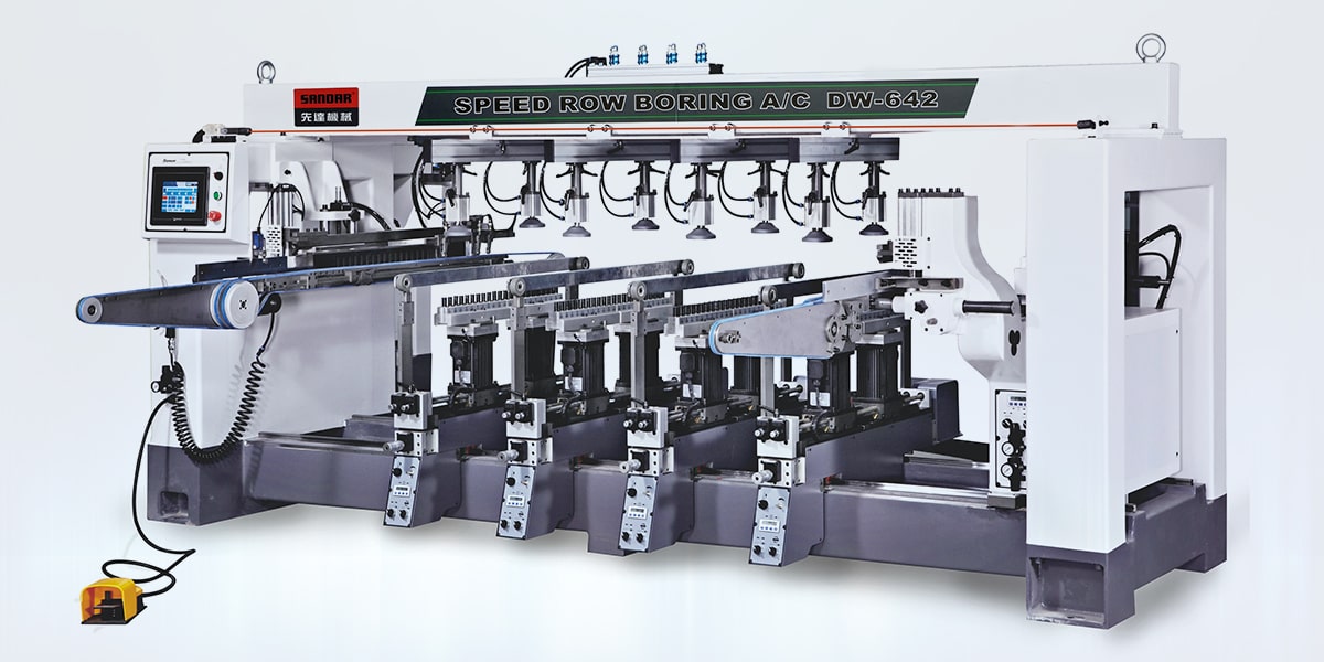 DW-642重型全自動(dòng)六排鉆（自動(dòng)送料）